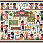 Poster Edukasi: Mendorong Perilaku Hidup Bersih dan Sehat di Sekolah